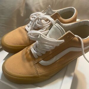 Van Old Skool Suede Neutral Sneakers Sz 8.5